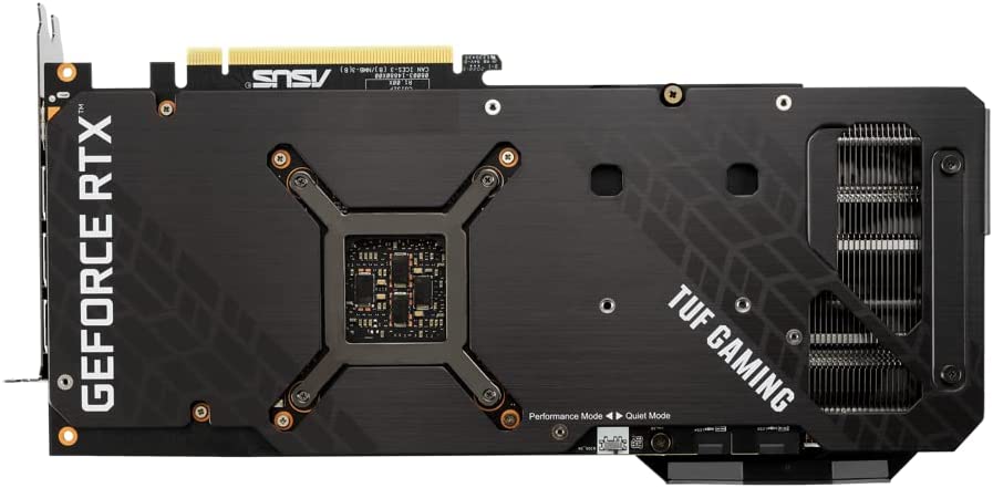 ASUS TUF Gaming NVIDIA GeForce RTX 3070 Ti OC V2 Graphics Card (PCIe 4.0, 8GB GDDR6X, HDMI 2.1, DisplayPort 1.4a, Dual Ball Fan Bearings, Military-Grade Certification, GPU Tweak III)