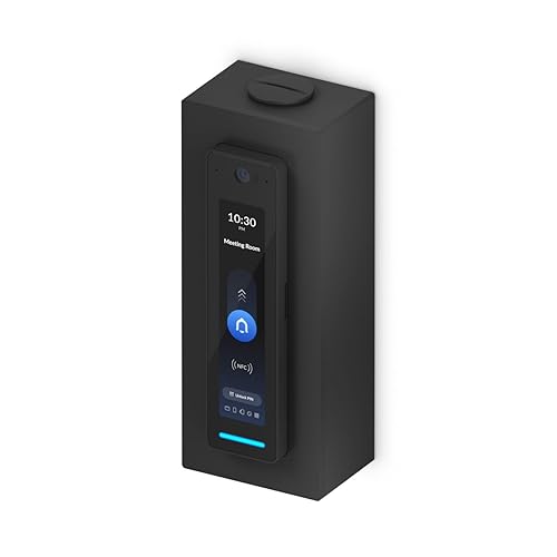 Ubiquiti Mounting Box for Card Reader Access Device, Doorbell - Black - VESA Mount Compatible - Polycarbonate, Rubber