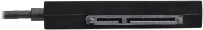 Tripp Lite 6in USB 3.0 SuperSpeed to SATA III Adapter Cable w/ UASP, 2.5in SATA Hard Drives, Black (U338-06N-SATA-B)