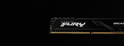Kingston Fury Beast 8 GB 3200 MHz DDR4 CL16 Desktop Memory Single Module KF432C16BB/8 Single Module 3200 MHz 8 GB