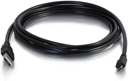 C2g/ cables to go C2G USB Cable, Micro USB Cable, USB 2.0 Cable, USB A to B Cable, 9.84 Feet (3 Meters), Black, Cables to Go 27366 Black 9.8 Feet USB A Male to Micro B Male