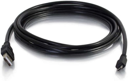 C2g/ cables to go C2G USB Cable, Micro USB Cable, USB 2.0 Cable, USB A to B Cable, 6.56 Feet (2 Meters), Black, Cables to Go 27365 Black 6.6 Feet USB A Male to Micro B Male