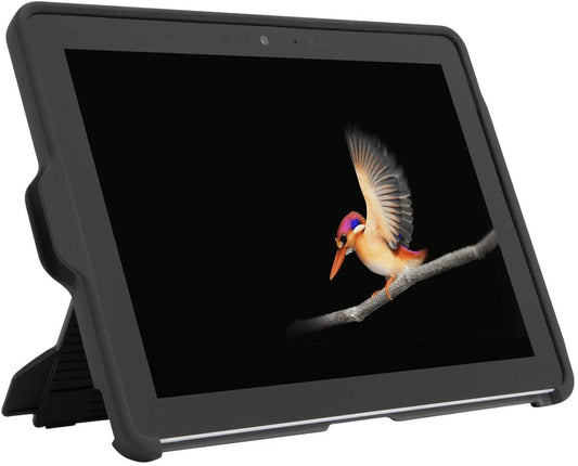 Targus Protect Case for Microsoft Surface Go 2 and Surface Go with Hands Free Kickstand, Military Grade Drop-Safe Protection, Stylus Holder, Secure Closure, Gray (THZ779GL)
