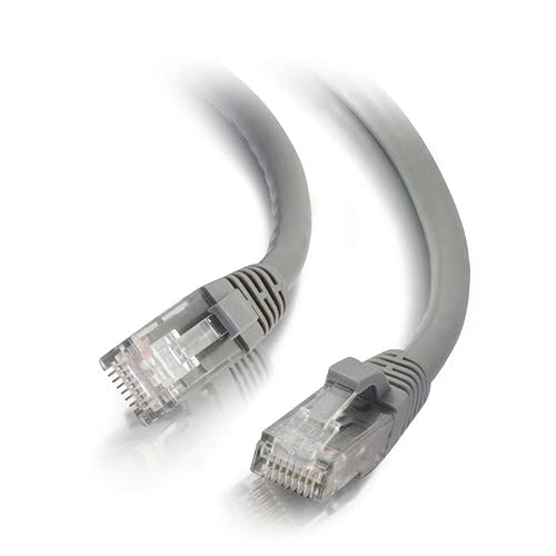 C2G Legrand Cat6 Ethernet Cable, Snagless Unshielded Cat6 Patch Cable, Gray Network Patch Cable, 35 Foot UTP Ethernet Network Patch Cable, 1 Count, C2G 31350 UTP 35 Feet/ 10.66 Meters Grey