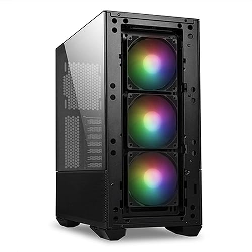 Lian Li LANCOOL II MESH RGB Mid-Tower - Case Black with Type-C - LAN2MRX.50