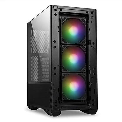 Lian Li LANCOOL II MESH RGB Mid-Tower - Case Black with Type-C - LAN2MRX.50