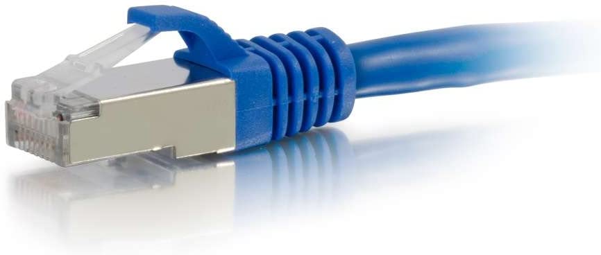 C2g/ cables to go C2G 00794 Cat6 Cable - Snagless Shielded Ethernet Network Patch Cable, Blue (4 Feet, 1.22 Meters) 4 Feet Blue