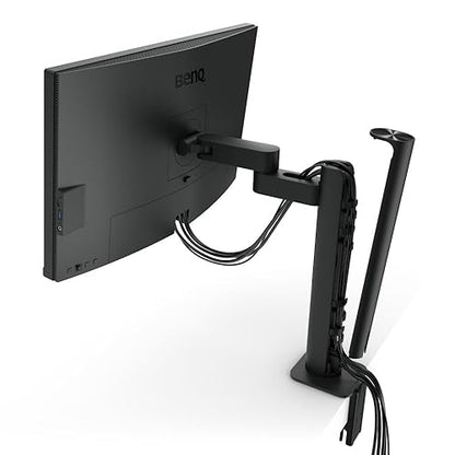 BenQ PD2705UA Ergo Arm Mac-Ready 27 4K UHD | 99% Rec. 709 & sRGB | IPS | DeltaE =3 | ICC Sync | Calibration Report | AQCOLOR | Uniformity | HotKey Puck | DisplayPort | USB-C (65W) | USB Hub