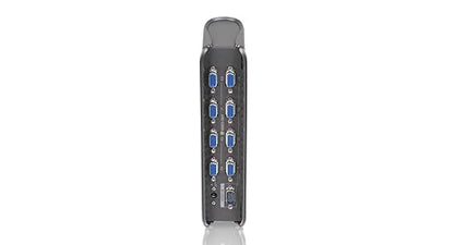 IOGEAR 8-Port VGA Video Splitter and Signal Booster GVS78 (Black)