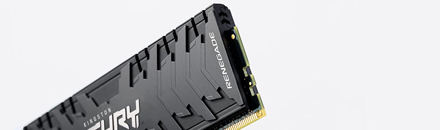 Kingston FURY Renegade 32GB 3200MHz DDR4 CL16 Desktop Memory Single Stick KF432C16RB/32 3200MHz 32GB Black