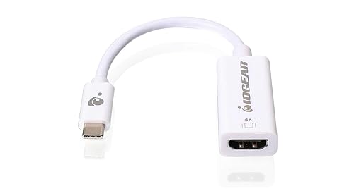 IOGEAR USB Type-C to HDMI Adapter - 1 Pack - 1 x HDMI Digital Audio/Video Female - 1 x Type C USB 3.1 (Gen 1) USB Male - 4096 x 2160 Supported