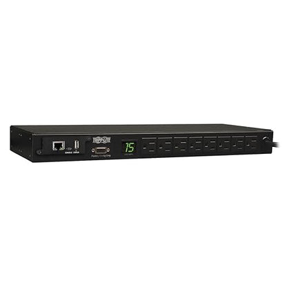Tripp Lite PDU Monitored 120v 15a 5-15r 8 Outlet 5-15p Horizontal 1urm