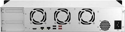 QNAP TS-864eU-8G-US 8 Bay High-Speed Short Depth Rackmount Rackmount NAS with Dual-2.5GbE, Intel Celeron CPU, 8GB DDR4 Memory and 2.5GbE (2.5G/1G/100M) Network Connectivity (Diskless)