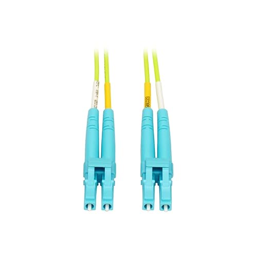 Tripp Lite LC to LC Multimode Duplex Fiber Optics Patch Cable, 100Gb, 50/125, OM5, LC/LC Male, 7 Meter (N820-07M-OM5)