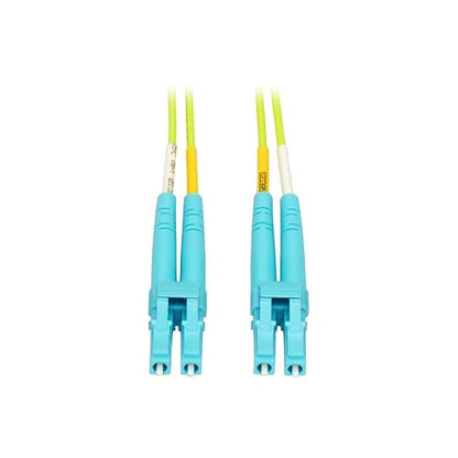 Tripp Lite LC to LC Multimode Duplex Fiber Optics Patch Cable, 100Gb, 50/125, OM5, LC/LC Male, 5 Meter 5M