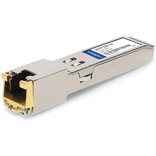Add-On MA-SFP-10GB-T-AO 30 m Compatible TAA 100 1000 & 10000Base-TX SFP Plus Transceiver for Cisco Meraki MA-SFP-10GB-T - Copper & RJ-45