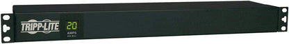 Tripp Lite Metered PDU, 20A, 12 Outlets (5-15/20R), 120V, L5-20P / 5-20P, 110-127V Input, 15 ft. Cord, 1U Rack-Mount Power, 2 Year Warranty (PDUMH20) black Metered (15 ft. Cord) PDU