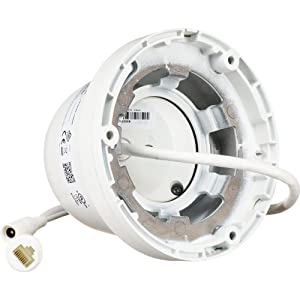 Hikvision usa Hikvision AcuSense DS-2CD2383G2-IU 8MP Network Turret Camera with Night Vision &amp; 2.8mm Lens (White)