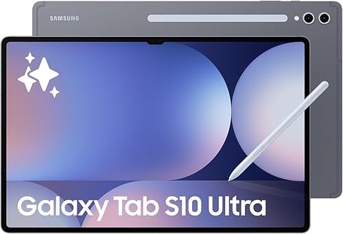 SAMSUNG - Galaxy Tab S10 Ultra - 14.6 512GB - Wi-Fi - with S-Pen - Moonstone Gray