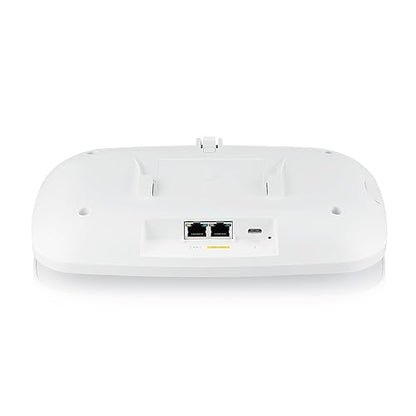 Zyxel BE12300 WiFi 7 Dual-Radio Access Point, 2 x 2.5GbE Ports, Smart Antenna, Manageable via Nebula Web/App, On-Premises Controller, or Device's Local Interface [WBE630S]