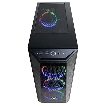 CyberPowerPC Gamer Xtreme Gaming Desktop Computer, Intel Core i5-13400F 2.5GHz, 16GB RAM, 500GB SSD, NVIDIA GeForce RTX 3050 8GB, Windows 11 Home, Black