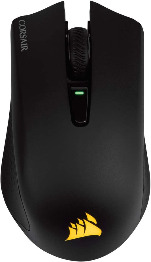 Corsair Harpoon RGB Wireless - Wireless Rechargeable Gaming Mouse with SLIPSTREAM Technology - 10,000 DPI Optical Sensor