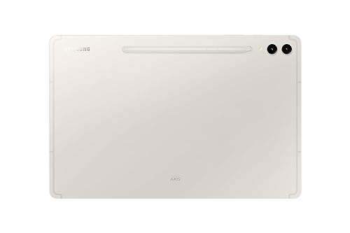 Samsung Galaxy Tab S9+, Beige, Snapdragon 8 Gen 2 (Gaming), 14 dynamic AMOLED 2x, 12 GB RAM, Android Tablet, Dex(connectivity), S-Pen, IP68 rating (CAD version and Warranty) Beige 256 GB S9+ Tab Only