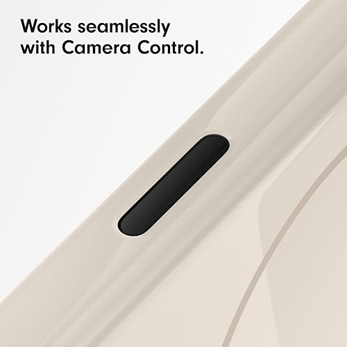 Beats iPhone 16 Plus Case with MagSafe and Camera Control, Scratch-Resistant Protective Cover, Slim Fit, Microfiber Lining - Summit Stone