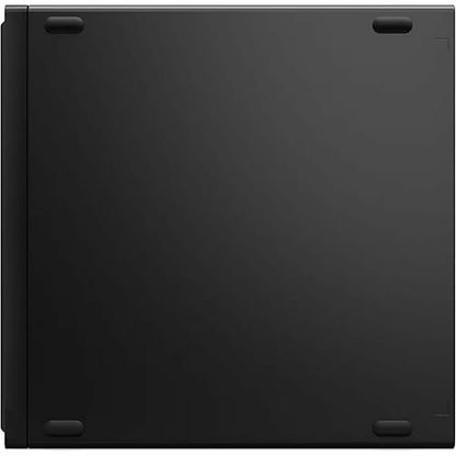 Lenovo ThinkCentre M70q Gen 6 13A4002CUS Desktop Computer - Intel Core Ultra 7 265T - 16 GB - 256 GB SSD - Tiny - Black - Intel Q870 Chip - Windows 11 Pro - Intel DDR5 SDRAM - English Keyboard - IEEE