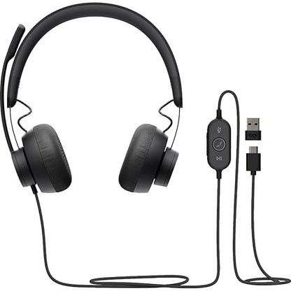 Logitech Zone 750 Headset Information Not Available 7.1"x6.5"x2.6" Modern" or "Contemporary