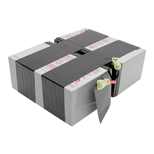 Tripp Lite Certified UPS Two 12 Volt Battery Replacement for SMART1500LCD, SMART1200LCD, SMART1500LCDXL, SMX1500LCD, 18-Month Limited Warranty (RBC1500)
