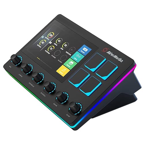 AVerMedia Live Streamer Nexus; Audio Mixer/Creator’s Control Center - AX310