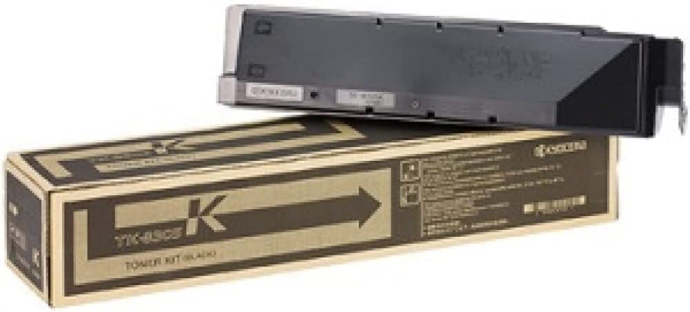 Kyocera 1T02MN0US0 Model TK-8602K Black Toner Cartridge For Use With Kyocera ECOSYS FS-C8650DN Color Laser Printer, Up To 30000 Pages Yield
