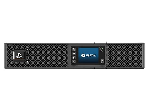 Liebert GXT5 UPS - 3kVA/3kW 208V, L6-30P Input, Online Double Conversion Rack Tower, Energy Star, Uninterruptible Power Supply, Sine Wave Battery Backup with Surge Protection (GXT5-3KL630RT2UXL) GXT5 3000VA/3000W