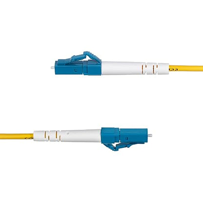 StarTech.com 1m (3.3ft) LC to LC (UPC) OS2 Single Mode Simplex Fiber Optic Cable, 9/125, 40G/100G, LSZH Fiber Jumper Cord