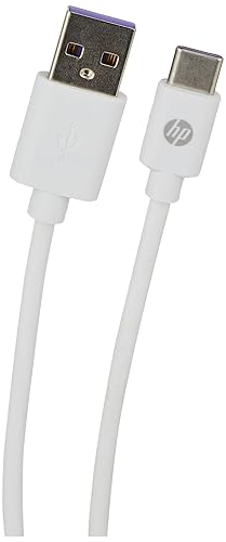 HP USB 2.0 A to Type C Cable, 2 m Length