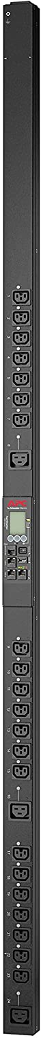 APC NetShelter Switched Rack PDU, 9000 Series, APDU9959NA3, 0U Vertical, 208V, 16A, Input Plug L6-20P, 9.8' Cord