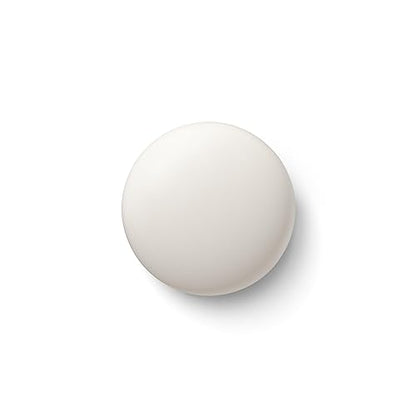 Google Nest Temperature Sensor (2nd Gen) - Room Comfort Sensor with Scheduling - Works with The Nest Learning Thermostat (3rd and 4th Gen) and Nest Thermostat E - Porcelain 1 pack