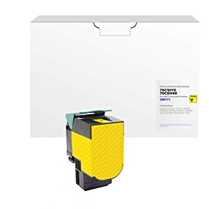 Clover imaging group Clover Remanufactured Toner Cartridge Replacement for Lexmark CS310/CS410/CS510 | Yellow | High Yield