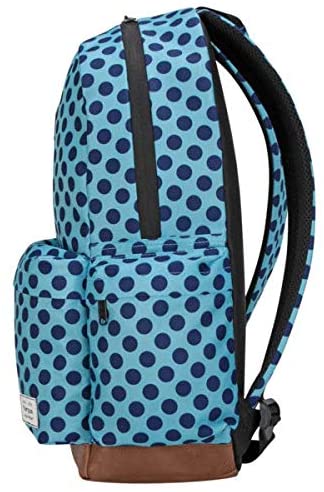 Targus Strata College and Commuter Backpack with Protective Sleeve for 15.6-Inch Laptop, Aqua &amp; Blue Dots (TSB93606GL) Strata Backpack Aqua &amp; Blue Dots