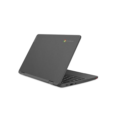 Lenovo 300e Yoga Chromebook Gen 4 11.6" HD 2-in-1 Touchscreen Laptop, MediaTek Kompanio 520 2.0GHz, 8GB RAM, 64GB eMMC, ChromeOS, Graphite Gray with Pen