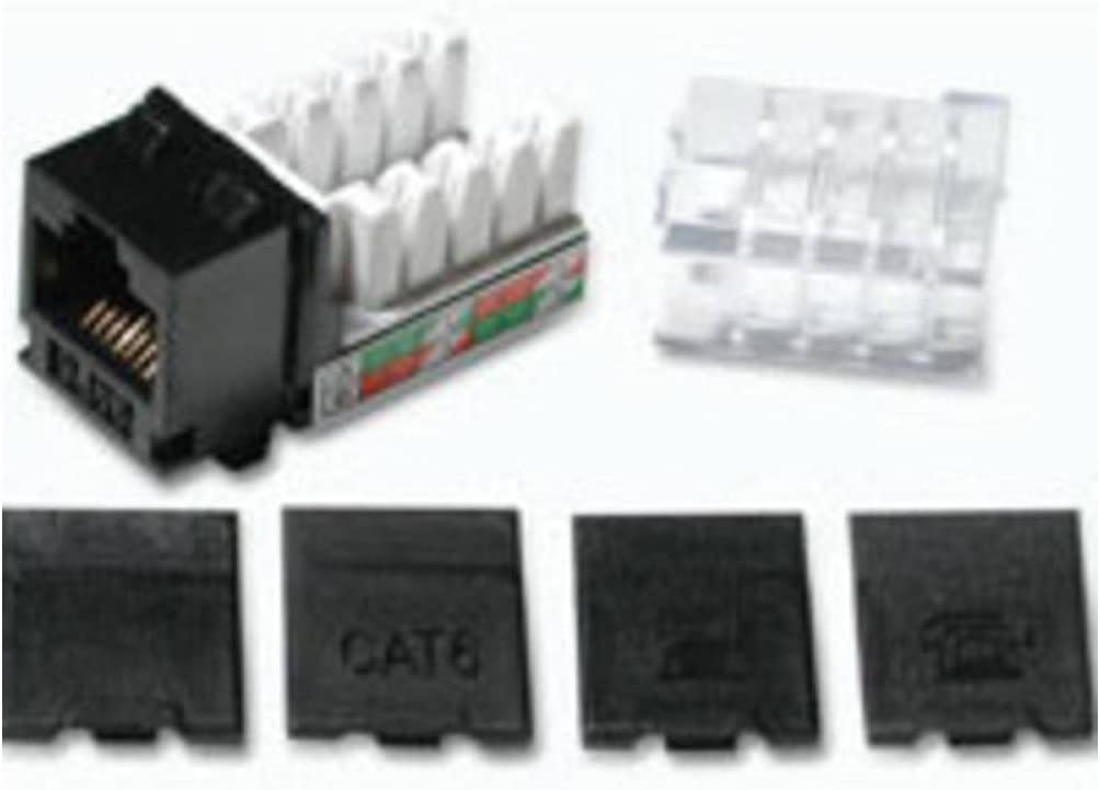 C2g/ cables to go Cat6 Rj45 Utp Keystone Jack - Black