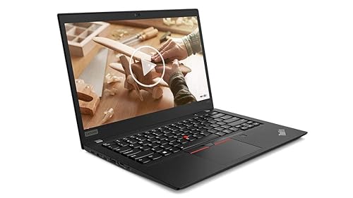 Lenovo ThinkPad T490S Laptop, 14.0" FHD IPS 250 nits, i5-8365U, UHD Graphics, 8GB, 256GB SSD, Win 10 Pro
