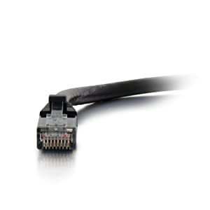 C2g/ cables to go C2G 03988 Cat6 Cable - Snagless Unshielded Ethernet Network Patch Cable, Black (30 Feet, 9.14 Meters) UTP 30 Feet/ 9.14 Meters Black