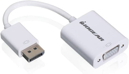 IOGEAR 2-Port VGA and DisplayPort Cable KVM Kit with Audio, GCS72DPKIT 2-Port USB VGA and DisplayPort