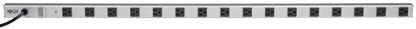 Tripp Lite 16 Outlet Surge Protector Power Strip, 15ft Long Cord, Metal, SS7415-15, Silver 16 Outlet Power Strip