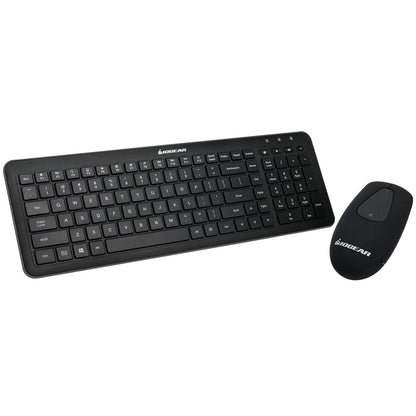 IOGEAR GCS1904-KM 4-Port 4K UHD DisplayPort KVMP with Wireless Keyboard and Mouse