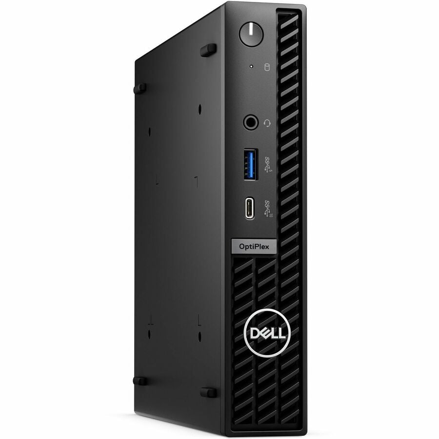 Dell OptiPlex 7000 7020 Desktop Computer - Intel Core i5 14th Gen i5-14500T - 8 GB - 256 GB SSD - Micro PC - Intel Chip - Windows 11 Pro - Intel DDR5 SDRAM - English (US) Keyboard - 90 W