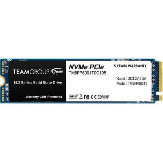 Team Group MP33 M.2 1000 GB PCI Express 3.0 3D NAND NVMe