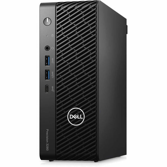 Dell Precision 3000 3280 Workstation - Intel Core i5 14th Gen i5-14500 - 16 GB - 512 GB SSD - Compact - Black - Intel Chip - Windows 11 Pro - Intel UHD Graphics 770 Graphics - NVMe, Serial ATA Controller